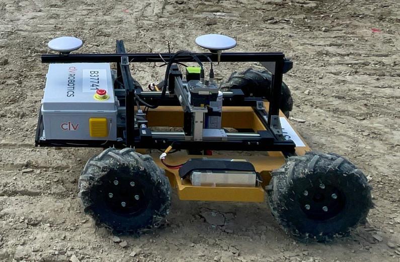 Mobile measuring robot